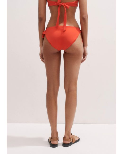 ME+EM Orange Side Tie Bikini Bottoms