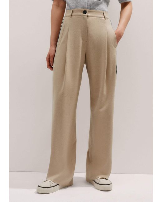 ME+EM Multicolor Flannel Side Stripe Pant