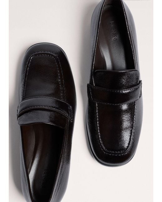 ME+EM White Square Toe Loafer