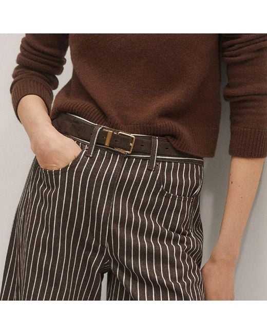 ME+EM Brown Extreme Seam Jean