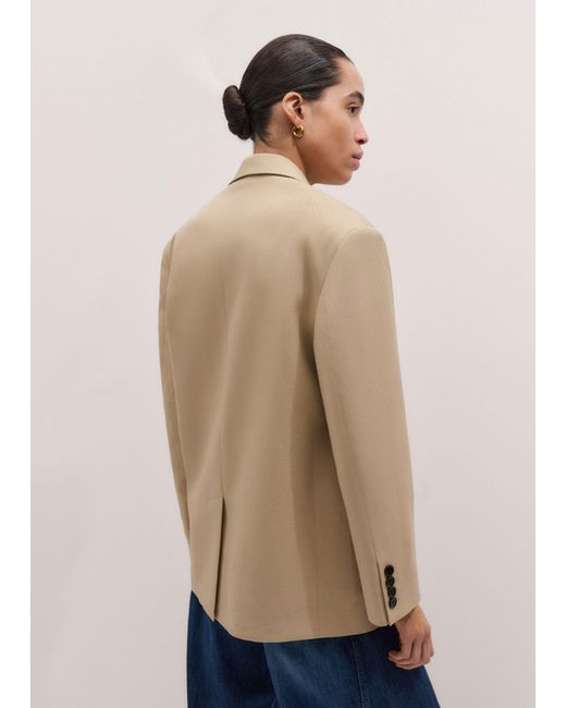 ME+EM Natural Intelligently Oversized Jacket