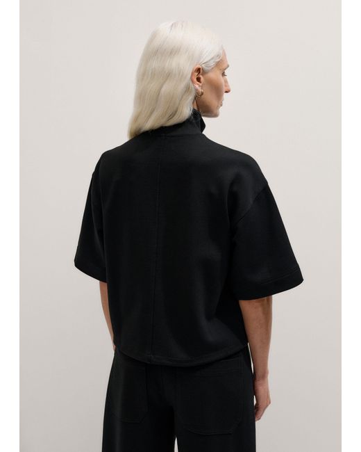 ME+EM Black Luxe Travel Tailoring Layering Jacket