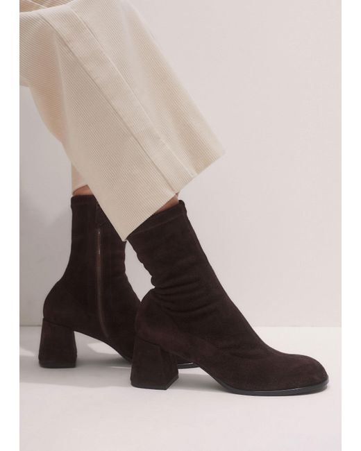 ME+EM Brown Ankle Stretch Boot