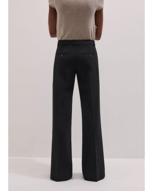 ME+EM Blue The Tailored Leg Elongator Trouser