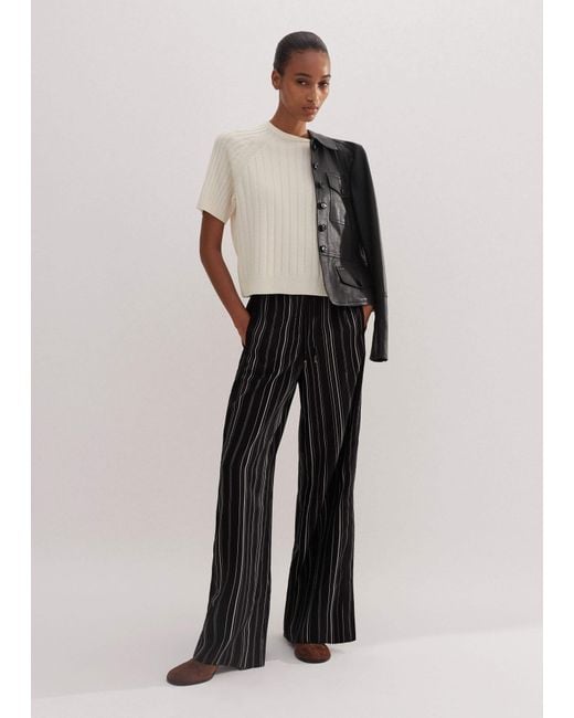 ME+EM Multicolor Stripe Trouser