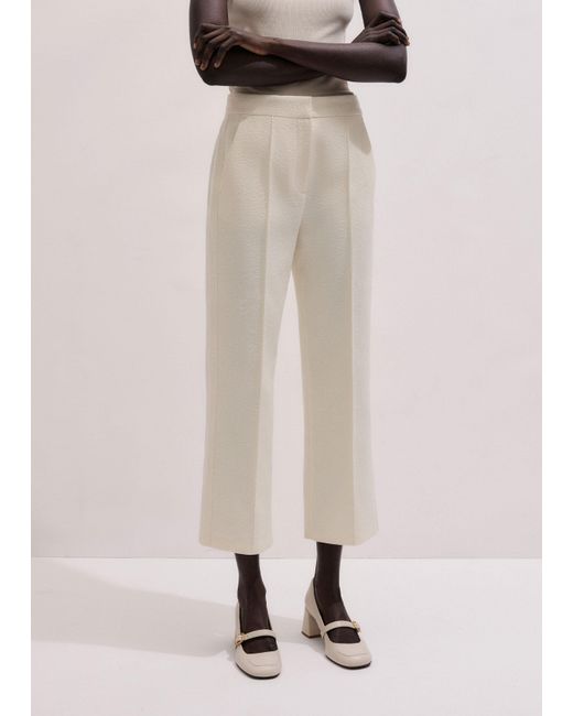 ME+EM Natural Straight Crop Pant