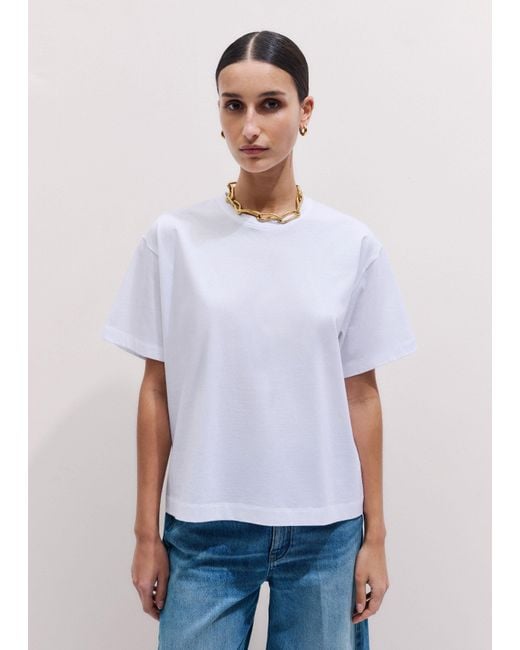 ME+EM White Oversized Tee
