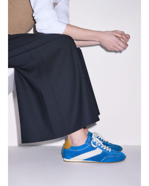ME+EM Blue Retro Runner Sneaker