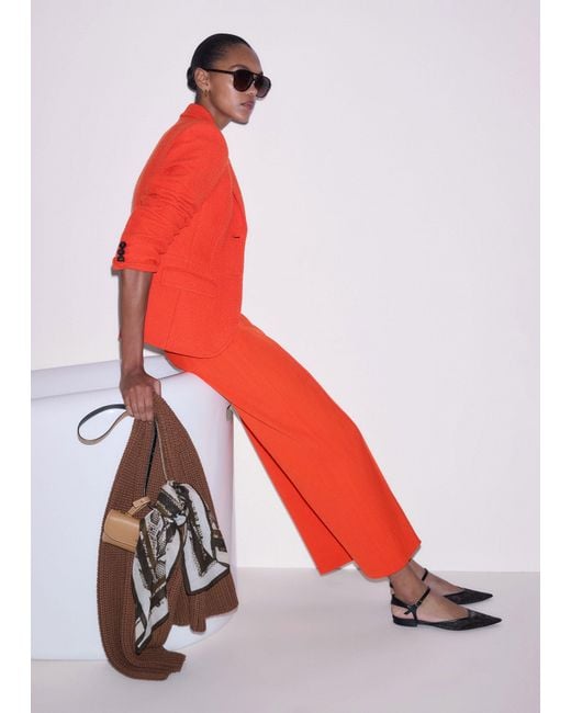 ME+EM Straight Crop Tailored Trouser