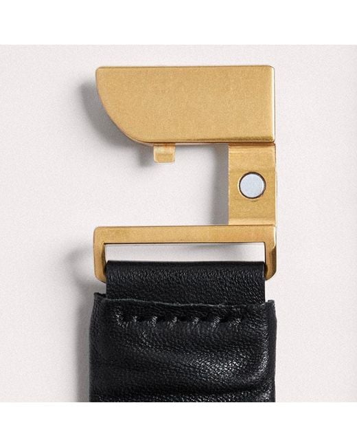 ME+EM White Ruched Elasticated Belt