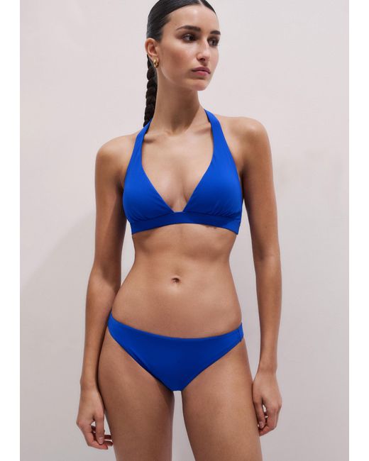 ME+EM Blue The Forever Adjustable Bikini Top