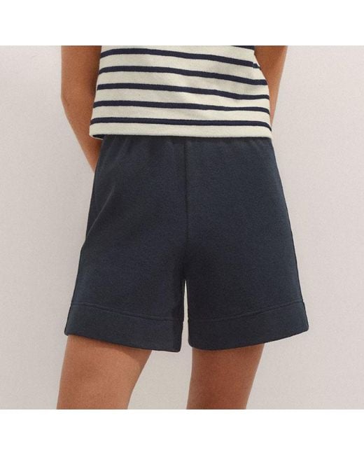 ME+EM Blue Toweling Short