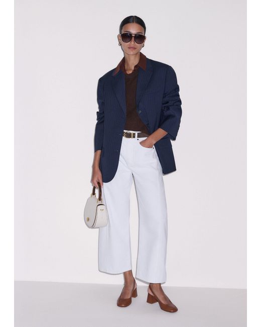 ME+EM Blue Occasion Slingback