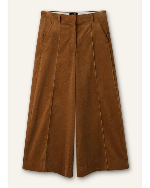 ME+EM Brown Cord Culotte