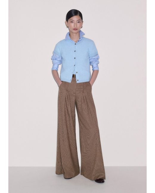 ME+EM Brown Heritage Very Wide Pant