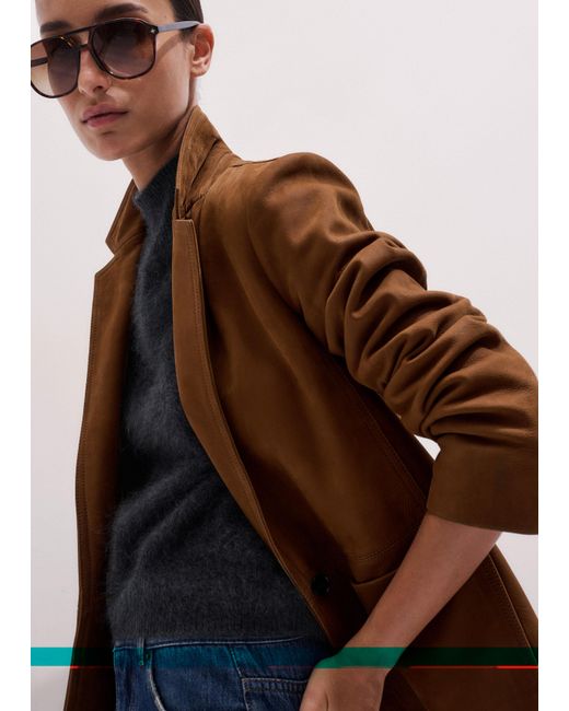 ME+EM Blue Forever Patch Pocket Blazer