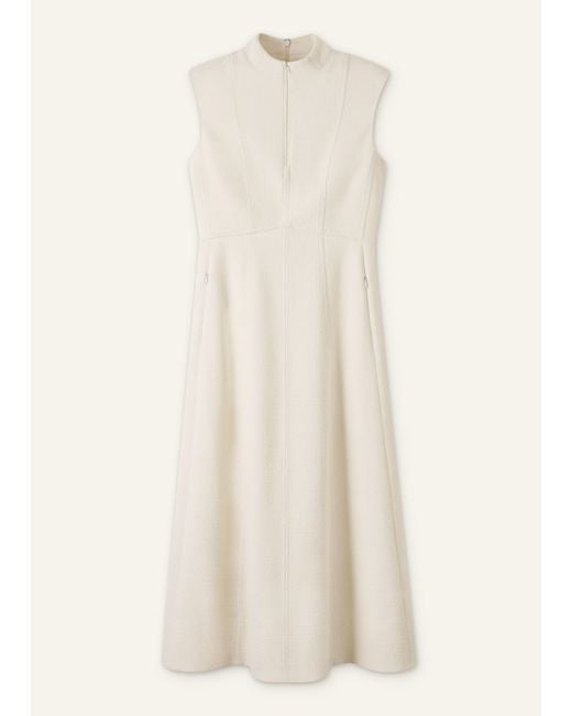 ME+EM Natural Day-To-Evening Sleeveless Midi Dress