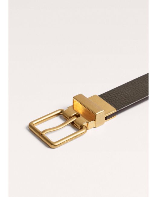 ME+EM Natural Reversible Belt + Keeper