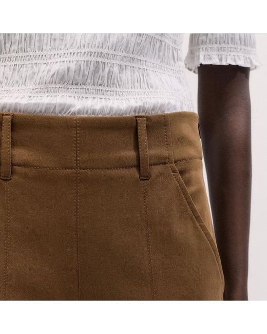ME+EM Natural Wide Crop Pant