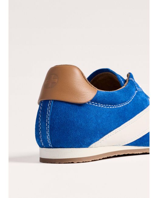 ME+EM Blue Retro Runner Sneaker