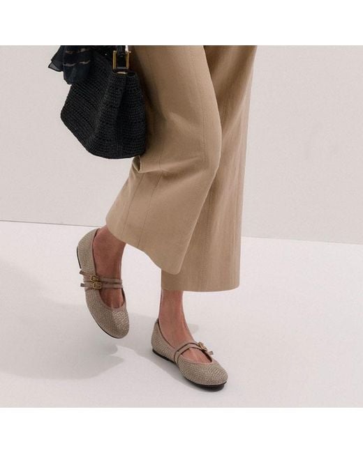 ME+EM Natural Straight Crop Trouser