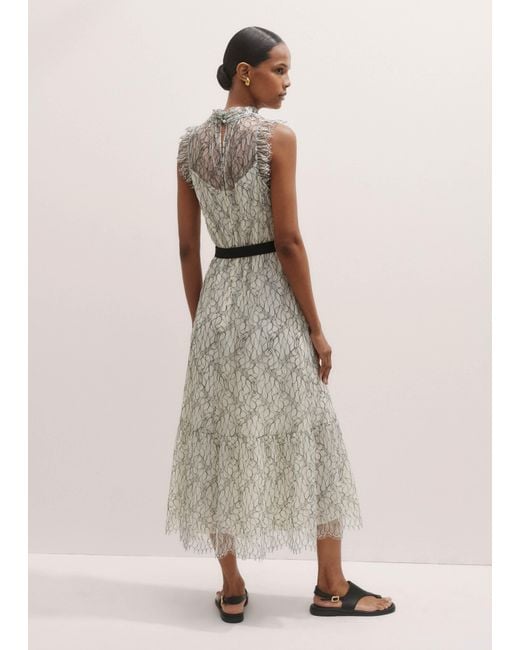 midi dress with sleeves casual Black Dotted Tiered S Collection:Outline Floral dinner date dress BARIANO STOCKISTS Alianna Off The special Sweatshirt makes