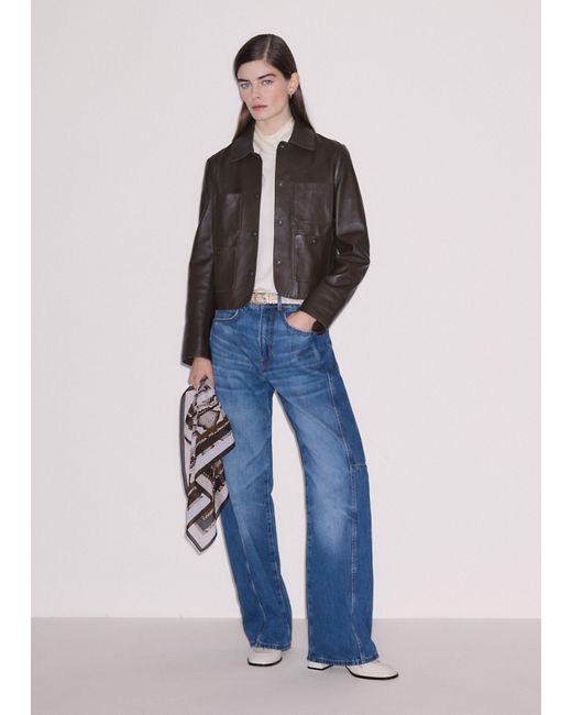 ME+EM Brown Patch Pocket Jacket