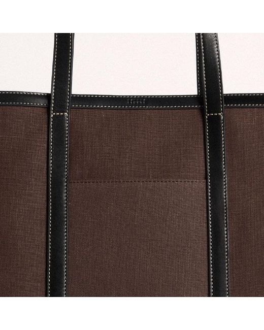 ME+EM Brown Reversible Tote