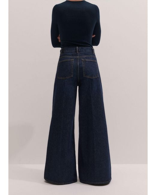 ME+EM Blue Super Flare Jean