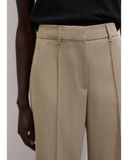 ME+EM Multicolor Straight Crop Pant