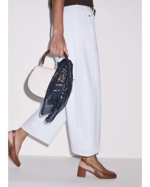 ME+EM Blue Occasion Slingback