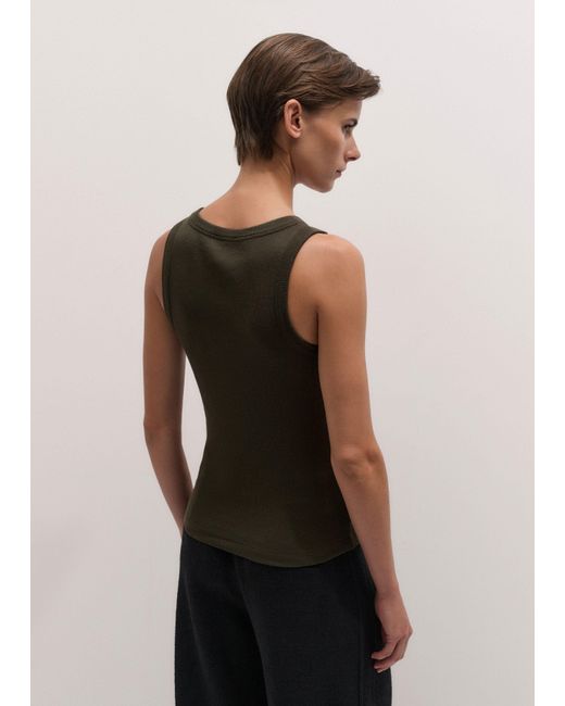 ME+EM Black Ultimate Crew Neck Vest