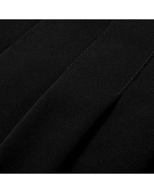 ME+EM Black Modern Twill Pleated Maxi Dress