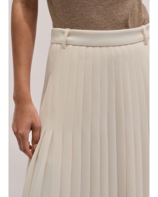 ME+EM Natural Dramatic Maxi Length Skirt