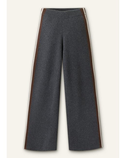 ME+EM Multicolor Knit Wide-Leg Pant