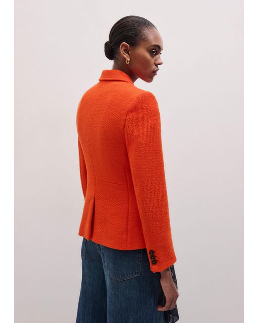 ME+EM Red Event Ready Corset Jacket