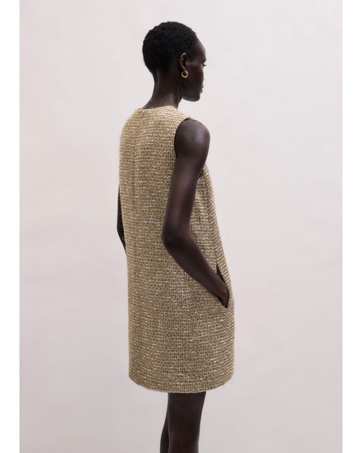 ME+EM Multicolor Mini A-Line Dress