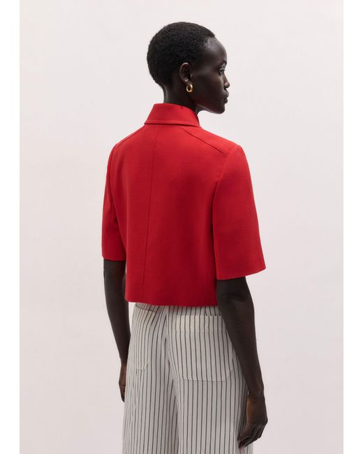 ME+EM Tailored Cropped Jacket