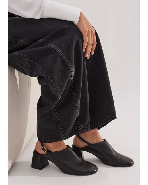ME+EM Black Am-Pm Mule