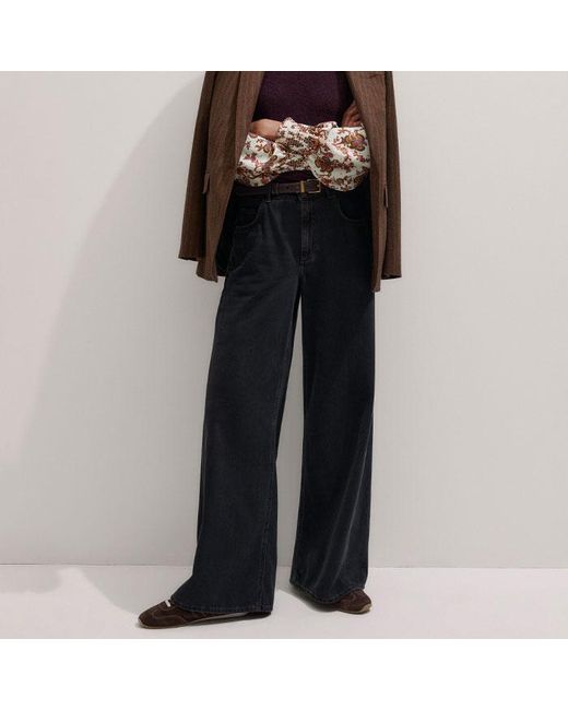 ME+EM Multicolor Silk Ornate Floral Paisley Print Blouse