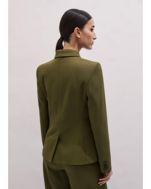 ME+EM Green Event Ready Corset Jacket
