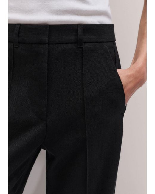 ME+EM Black Leg Elongator Pant