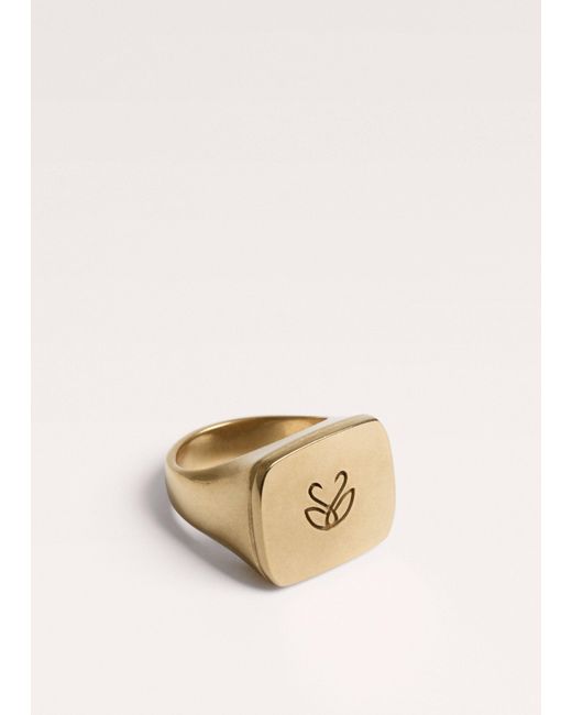 ME+EM Natural Cygnet Ring