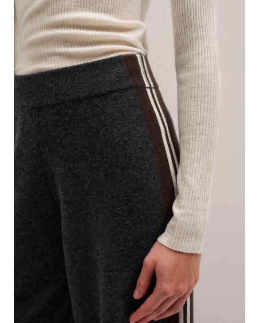 ME+EM Multicolor Knit Wide-Leg Pant