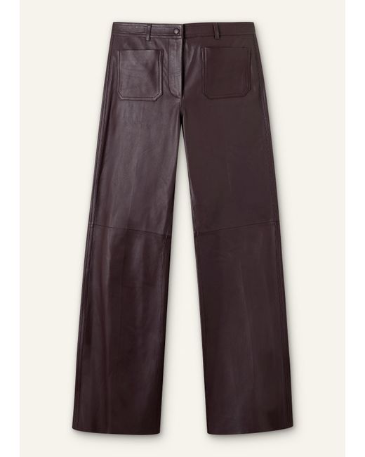 ME+EM Black Patch Pocket Boot Cut Trouser