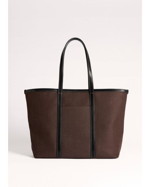 ME+EM Brown Reversible Tote