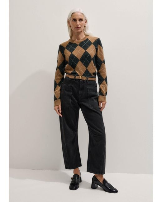 ME+EM Black Patch Pocket Engineered Jean