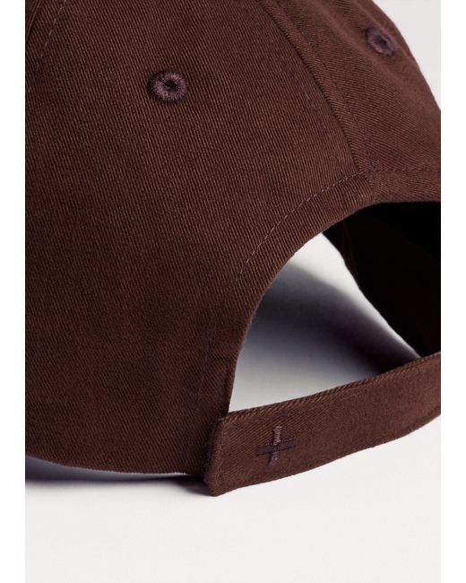 ME+EM Brown Soft Baseball Cap