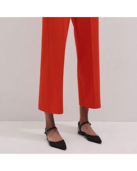 ME+EM Straight Crop Tailored Trouser