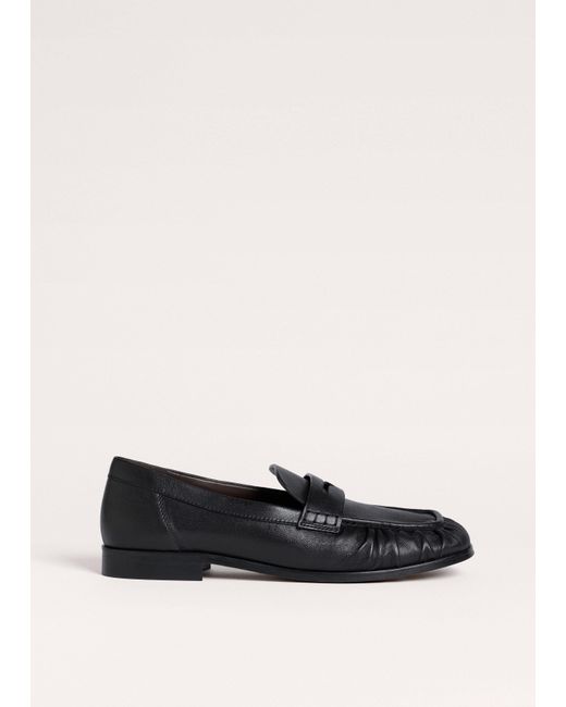 ME+EM White Soft Ruched Loafer